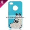 Cartoon Crystal Case For iPhone 4/4S With Swarovski (4G-PSN1-2) Paypal
