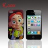 Cartoon Hard Embossed Mobile Phone case for iphone4/ iphone4 accessories
