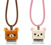 Cartoon chaining necklace sling For Iphone 4G 4S FEDEX DHL PAYPAL