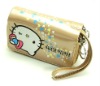 Cartoon lady wallet,zipper purse