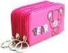 Cartoon lady wallet,zipper purse
