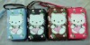 Cartoon lady wallet,zipper purse