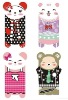 Cartoon silicon case for iphone 4g and 4s,many designs