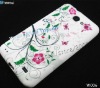 Case for Samsung Galaxy R i9103. TPU Flower Printing Case for Galaxy R i9103
