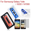 Cassette Tape Silicone Case for Samsung Galaxy Note i9220