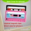 Cassette shape back cover for iphone4