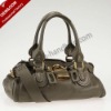 Casual lady leather shoulder bag