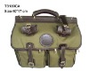 Cavas Tirm with Leather Briefcase