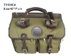 Cavas Tirm with Leather Briefcase