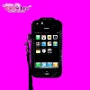 Cell Phone Case Black with Lanyard