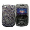 Cell Phone Front and Back Diamond Csse For Blackberry 8520