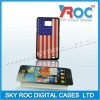 Cell phone case with different national flag design for sam i9100