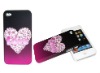 Charity love HARD case for iPhone 4G