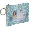 Charm coin purse with ID holder