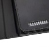 Charming black bluetooth keyboard leather case for ipad 2 leather case