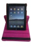 Charming exquisite rotation  folding leather case for apple ipad 2