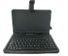 Cheap 7 inch tablet pc leather keyboard case