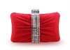 Cheap Crystal satin Clutch Purse clutch evening bag