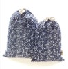 Cheap Flora Silk Drawstring Bag