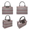 Cheap Stripe Promotion Folding Shopping Bag