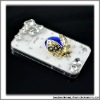 Cheap cell phone case for iphone4G/S with sumptuous jewellery