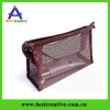 Cheap clear pvc mesh cosmetic bags for promotion