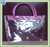 Cheap fashion pvc vinyl shopping bags