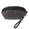 Cheap flocking cosmetic bag