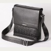 Cheap genuine leather black handbag