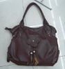 Cheap half PU cheap lady's fashion handbag
