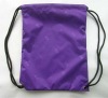 Cheap polyester drawstring beach bag