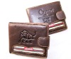 Cheaper price men's genuine leather wallet