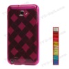 Check Gel Cover TPU Case for Samsung Galaxy Note I9220