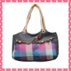 Checked Handbags Fashion