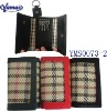 Checked pvc fashion key bag