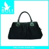 Chic,plain leather trimed travel bag(BL53270TB)