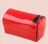 China Red Patent PVC handbag&cosmetic bag