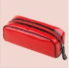 China Red Patent PVC handbag&cosmetic bag