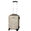 China brand-new ABS trolley luggage case,20'',24'',28'',Cubic - Ultra Lightweight Spinner,4 China-Made 360 Swivel Wheels