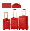 China red trolley luggage case