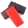 China wallet factory supply 2011new style fashion PU lady wallet