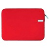 Chinese Red Neoprene Laptop cover with Rubber LOGO