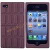 Chocolate Design Silicone Skin Case Cover for iPhone4