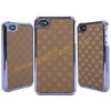 Chocolate Rhombus Hard Case Plastic Cover For iPhone 4 4S