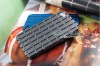 Chocolate metal back hard cover case for apple iphone 4 4g 4s