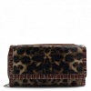 Christa Leopard Wallet