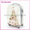 Christmas Print ABS suitcase