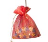 Christmas organza gift bag For Jewery