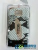 Chrome Cover with Diamond Luxury case for Samsung Galaxy S2 i9100
