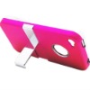 Chrome Kickstand hard case cover for iphone 4S/4G new arrival